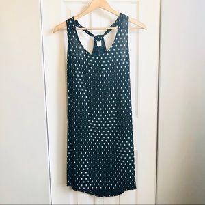 Black Print Twist Racerback Sundress 🖤 Old Navy